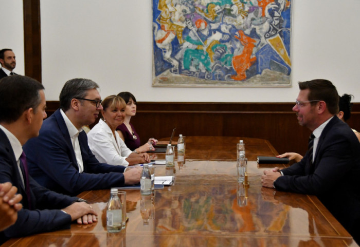 President of Serbia with Congressman Swalwell: Serbia Committed to Developing Cooperation with the USA