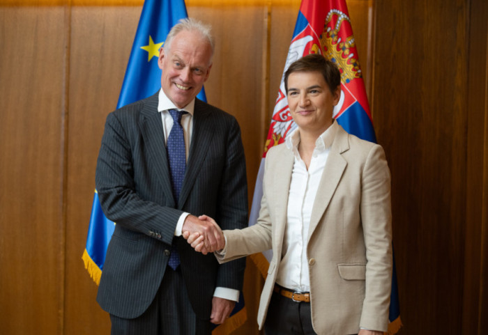 Brnabić sa direktorom Direktorata EK: Od ključnog značaja da Srbija do kraja ove godine otvori Klaster 3