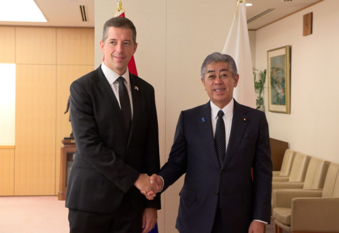 Đurić: Važno da se unapredi pozicija Srbije u Japanu, razgovarali i o KiM