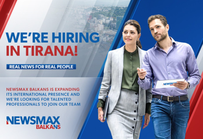 Newsmax Balkans is Hiring in Tirana