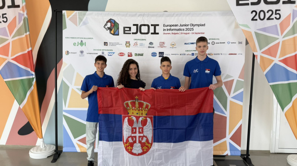 Učenici iz Srbije osvojili tri medalje na Evropskoj juniorskoj informatičkoj olimpijadi