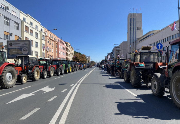 Privedene četiri osobe koje su učestvovale u incidentu na protestu poljoprivrednika