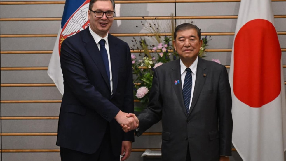 Vučić sa premijerom Išibom: Korak ka stvaranju još jačeg partnerstva Srbije i Japana