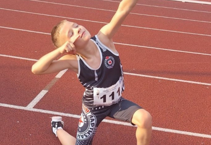Eight-Year-Old Viktor from Leskovac Has Won Over 50 Medals in Athletics, His Role Model Is Bolt