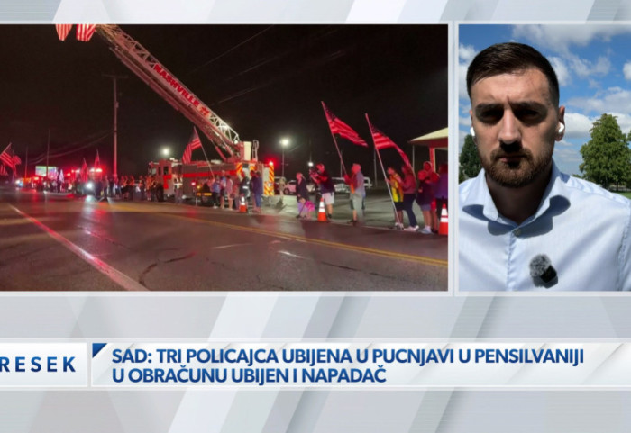 Ubijeni policajci u Pensilvaniji reagovali po prijavi na porodično nasilje, otvorena vatra na njih po dolasku na imanje