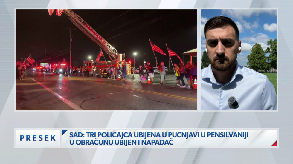 Ubijeni policajci u Pensilvaniji reagovali po prijavi na porodično nasilje, otvorena vatra na njih po dolasku na imanje