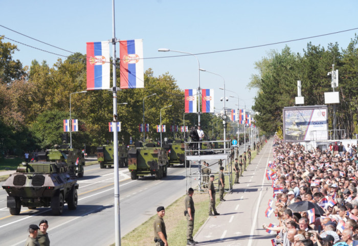 Ministarstvo odbrane: Od utorka sanacija ulica na kojima se odvijala vojna parada