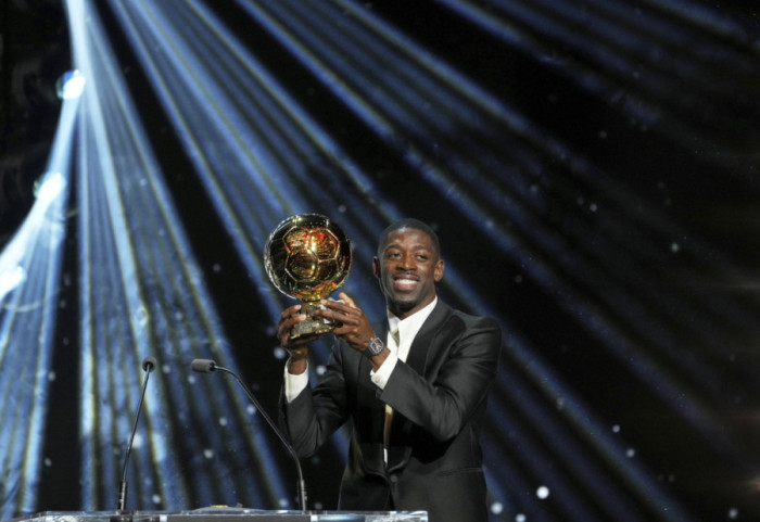 Usman Dembele dobio Zlatnu loptu za najboljeg fudbalera sveta u izboru Frans fudbala