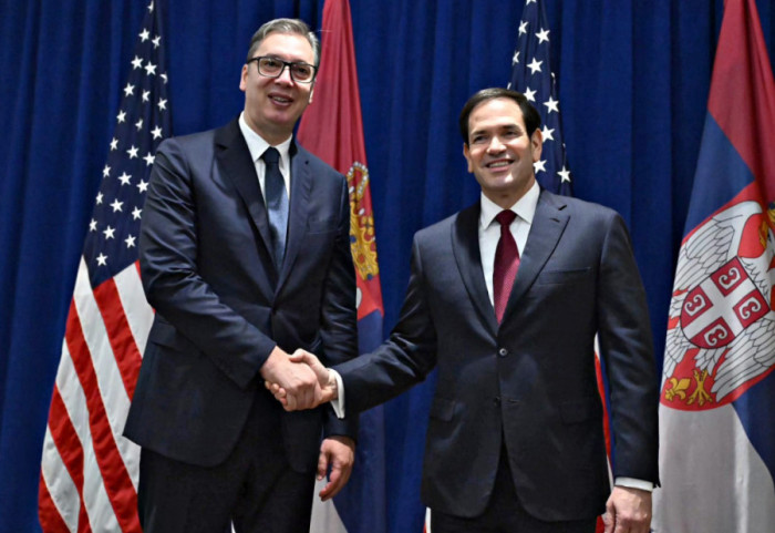 (FOTO) Vučić i Rubio razgovarali o produbljivanju partnerstva Srbije i SAD: "Fokus na oblasti ekonomije i trgovine"