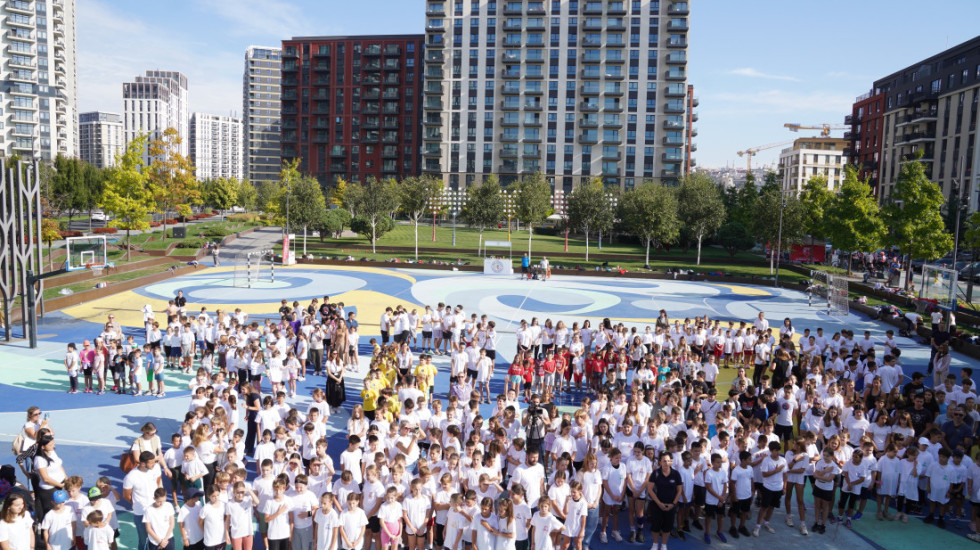Otvoren sajam sporta u Beogradu na vodi, učestvuje više od 500 osnovaca sa Savskog venca