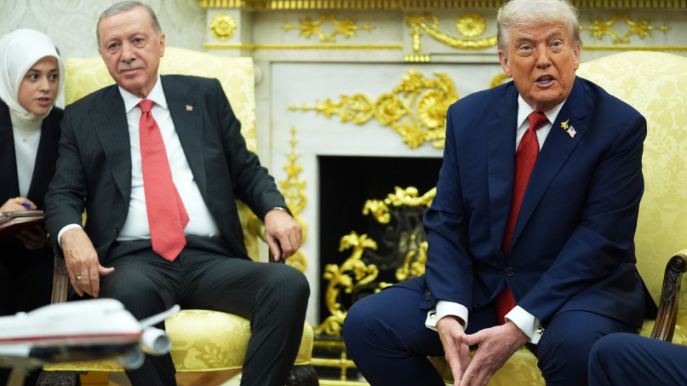 Tramp pozvao Erdogana da se pridruži Odboru za mir u Pojasu Gaze