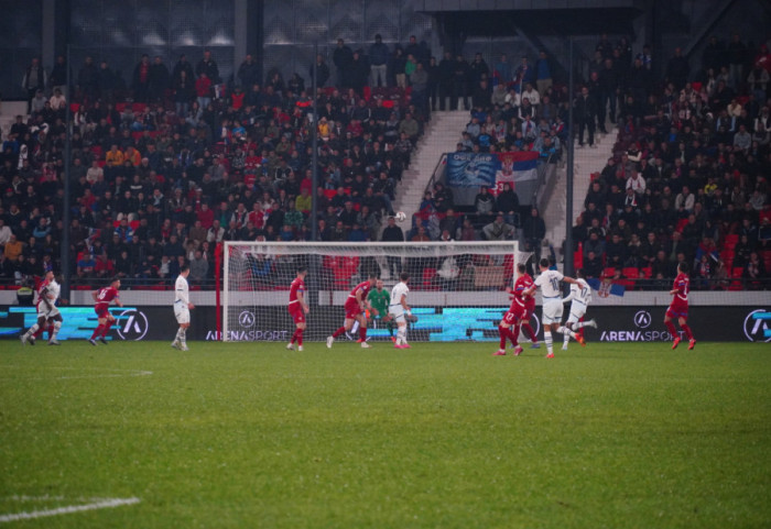 FIFA kaznila Srbiju sa 80.000 franaka, protiv Albanije u Leskovcu i 20 odsto manje navijača