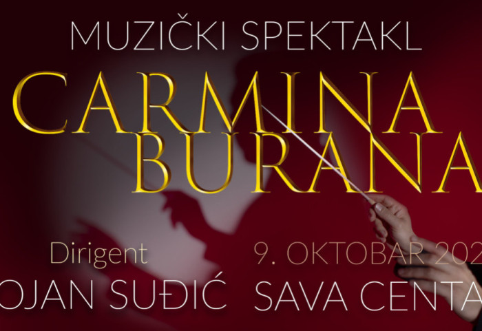 Muzički događaj godine: Carmina Burana 9. oktobra u Plavoj dvorani Sava Centra