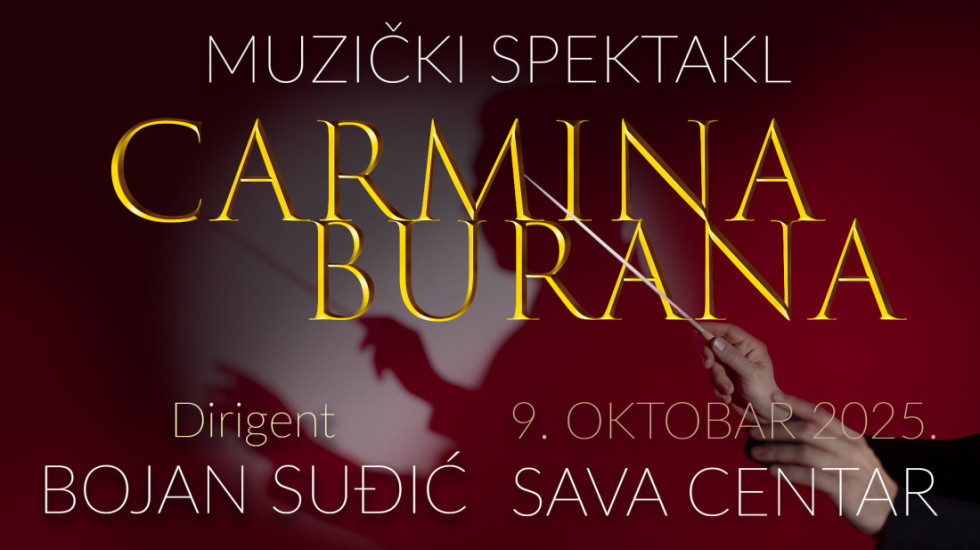 Muzički događaj godine: Carmina Burana 9. oktobra u Plavoj dvorani Sava Centra