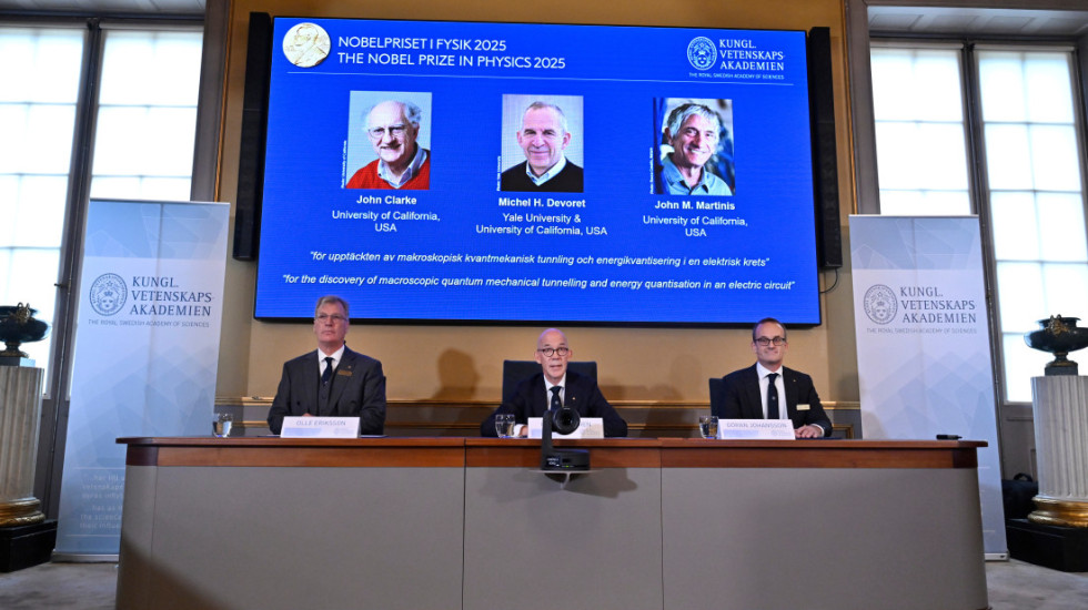Nobelovu nagradu za fiziku dobila trojica naučnika sa američkih univerziteta