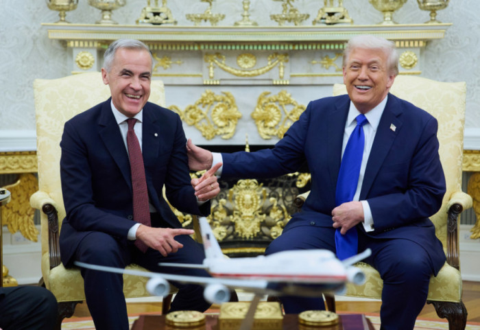 Tramp se našalio na račun spajanja Kanade i SAD tokom sastanka sa Karnijem