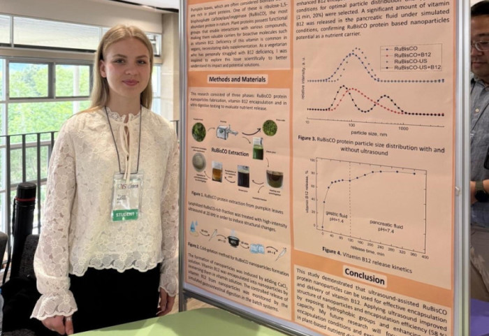Tara (17) osvojila zlato za inovativnu metodu izolovanja vitamina B12: "Korisna za anemične, vegane i vegetarijance"
