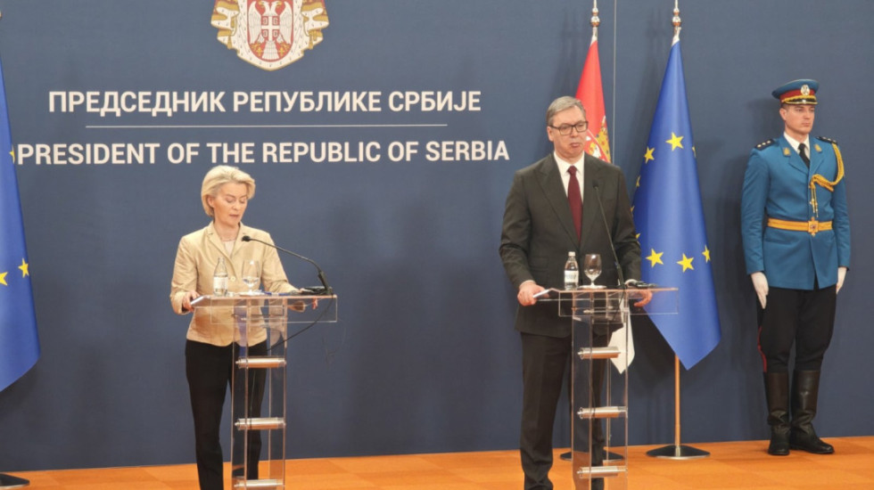 Vucic Says "A Difficult Political Winter Awaits Us", von der Leyen Urges Serbia to Take Concrete Steps