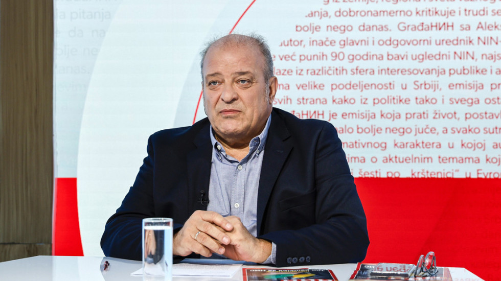Emisija GrađaNIN sa Aleksandrom Timofejevim u 21 sat
