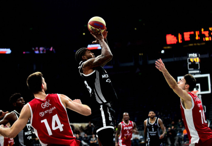 Partizan posle produžetka pobedio FMP u trećem kolu ABA lige