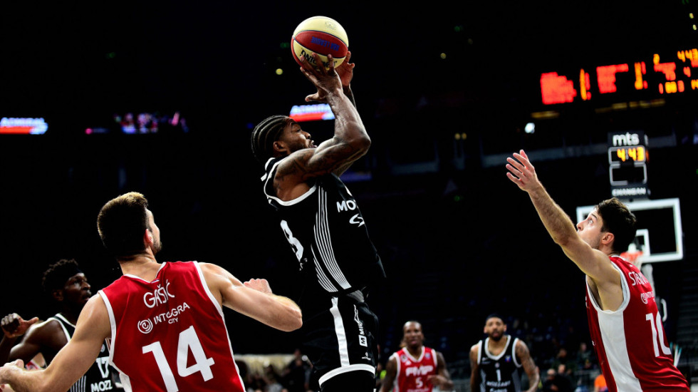 Partizan posle produžetka pobedio FMP u trećem kolu ABA lige