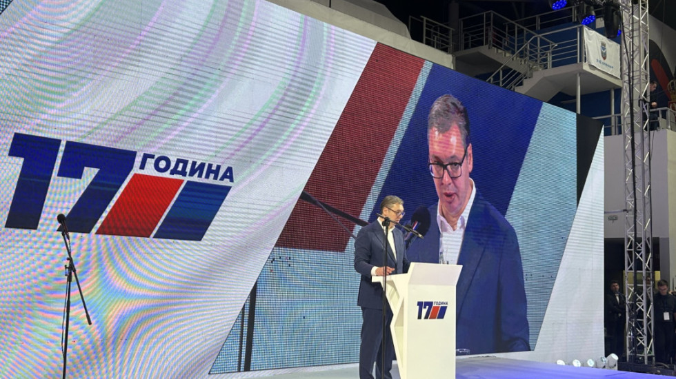 Vučić na obeležavanju rođendana SNS: Nije bilo lako ovih 17 godina, izbori 2026. biće najvažniji u modernoj istoriji