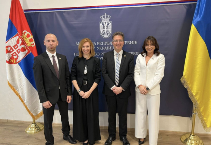 "Srbija se vratila": Naša ambasada u Ukrajini ponovo je otvorena