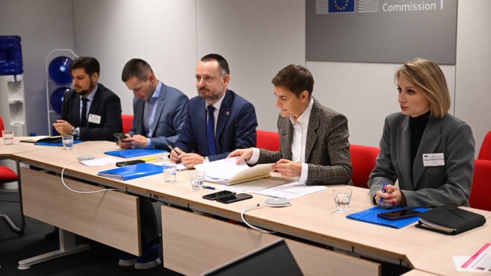 Brnabić na sastanku sa Kopmanom o reformama u oblasti vladavine prava: "Čini mi se da EK veruje u kapacitete Srbije"