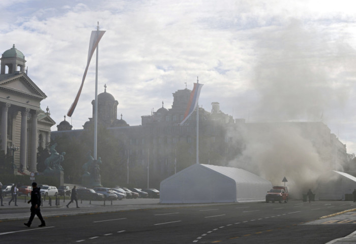 Produžen pritvor osumnjičenom za pucnjavu ispred Skupštine Srbije