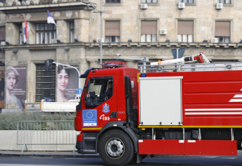 Lokalizovan požar na Pravnom fakultetu: Goreo motor u lift-kućici