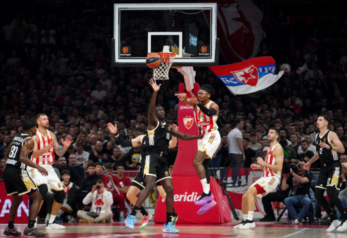 Zvezda ubedljiva protiv Asvela za peti uzastopni trijumf u Evroligi