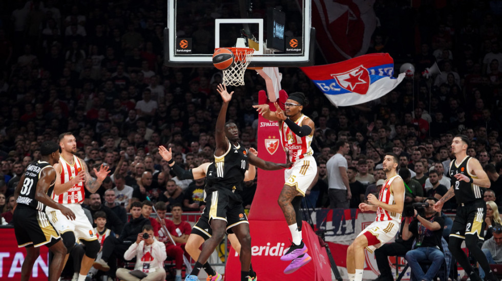 Zvezda ubedljiva protiv Asvela za peti uzastopni trijumf u Evroligi