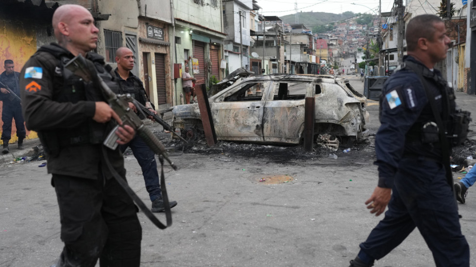 Akcija protiv organizovanog kriminala u favelama Rio De Žaneira: Poginule najmanje 64 osobe u obračunu s policijom
