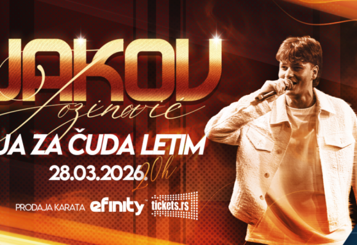 Jakov Jozinović za pola sata rasprodao Sava Centar: 15.000 ljudi još uvek čeka karte