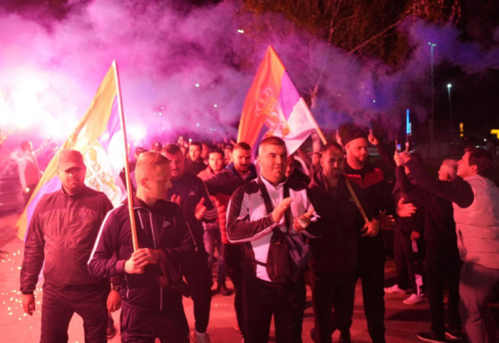 Srbi s Kosova i Metohije nastavili da pešače ka Novom Sadu, stigli u Preljinu