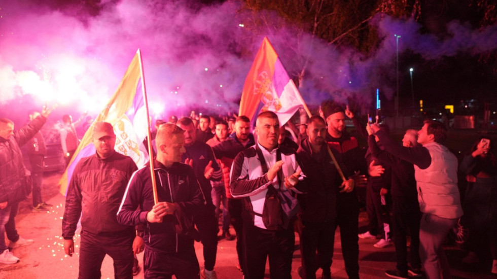 Srbi s Kosova i Metohije nastavili da pešače ka Novom Sadu, stigli u Preljinu