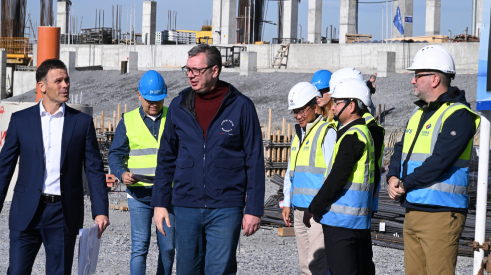 Vučić: Nacionalni stadion biće izgrađen do kraja februara 2027. godine