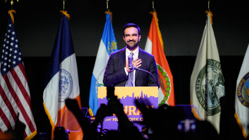 Izbori u SAD: Mamdani prvi imigrant gradonačelnik Njujorka, demokrate pobedile i u Virdžiniji i Nju Džerziju