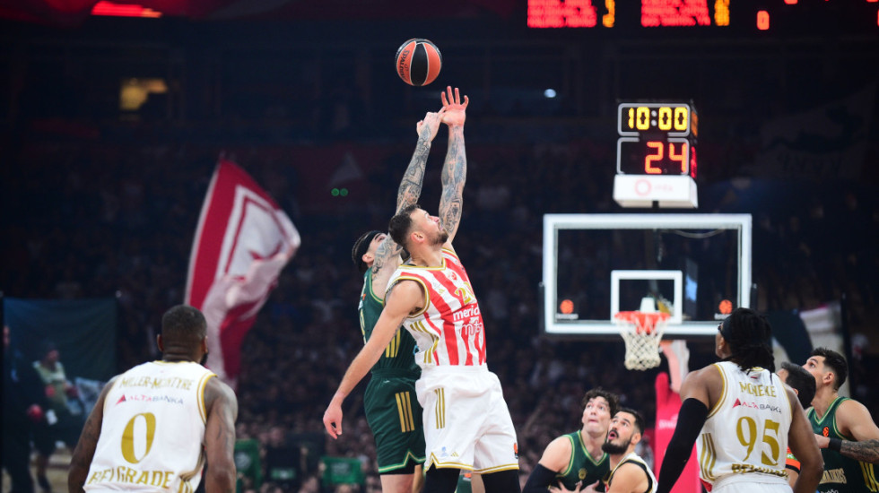 Zvezda deklasirala Panatinaikos, sedma uzastopna pobeda crveno-belih