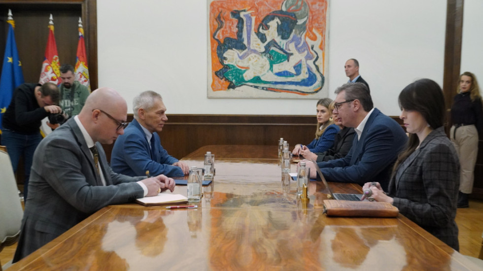 Vučić sa Harčenkom o snabdevanju gasom i NIS: "Cilj da zaštitimo energetsku bezbednost"