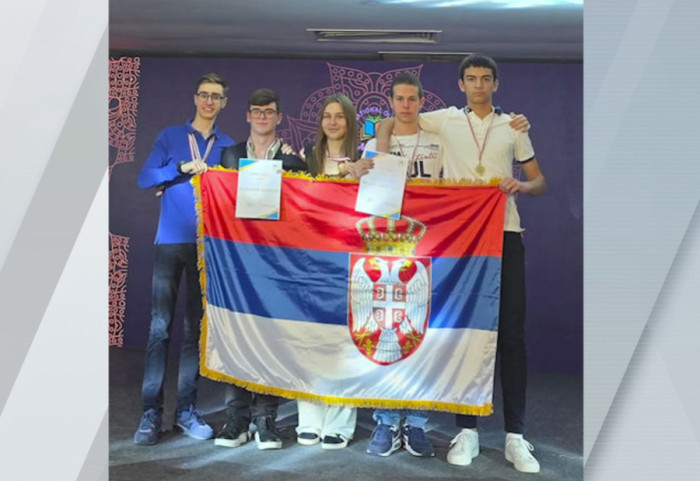 Šest medalja na Međunarodnoj olimpijadi u znanju za učenike Matematičke gimnazije