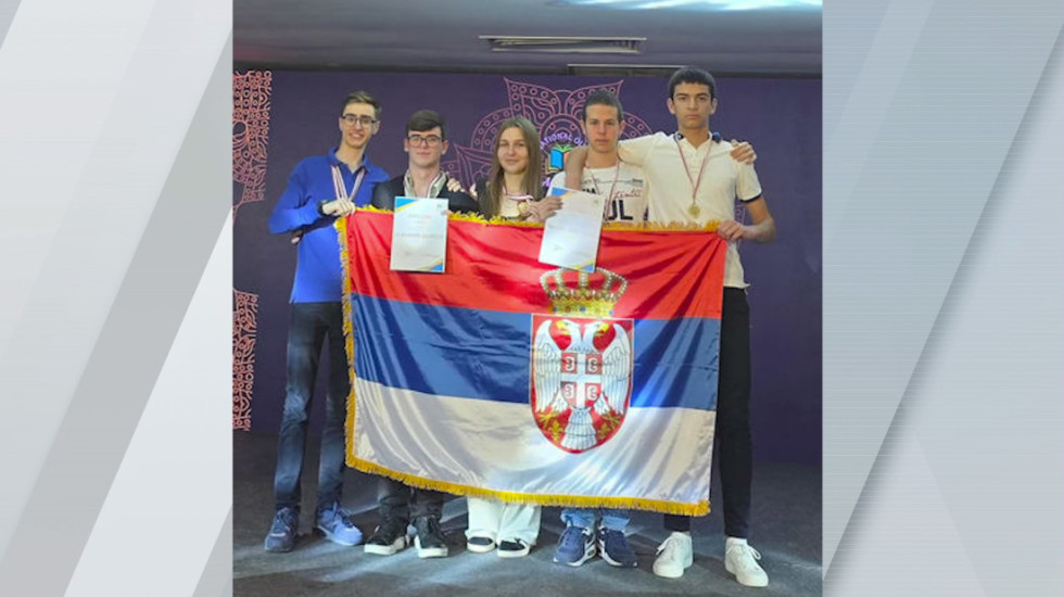 Šest medalja na Međunarodnoj olimpijadi u znanju za učenike Matematičke gimnazije