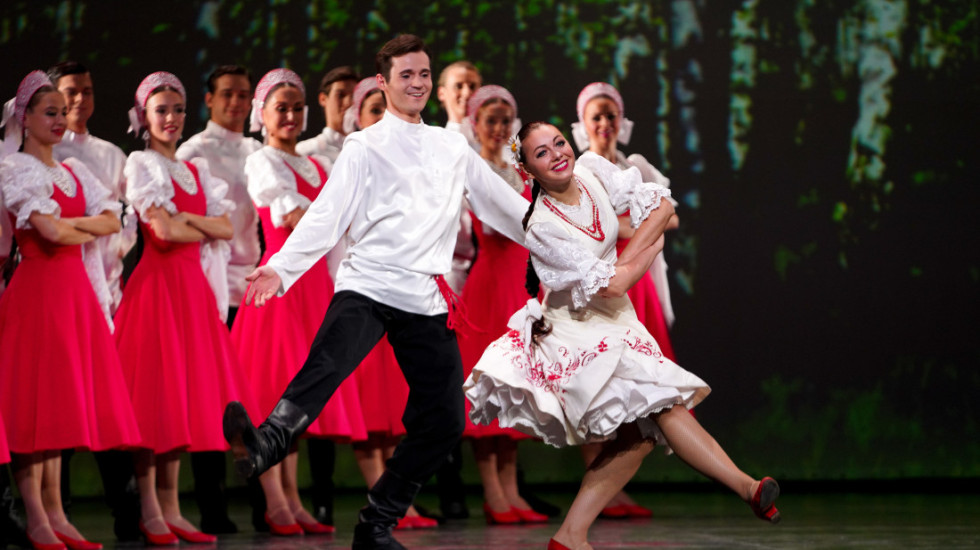 Čuveni folklorno-baletski ansambl "Balet Igora Mojsejeva" nastupio u Sava centru