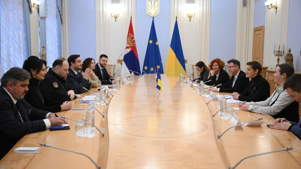 Brnabic: Serbia and Ukraine Can Enhance Cooperation, Support for Ukraine on Its European Path