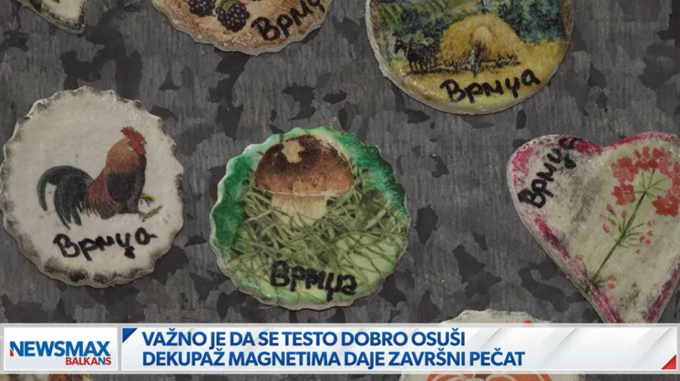 Aleksandra iz Vrmdže kod Sokobanje pravi neobične suvenire od testa: Svojim umećem osvaja turiste, ali i nagrade