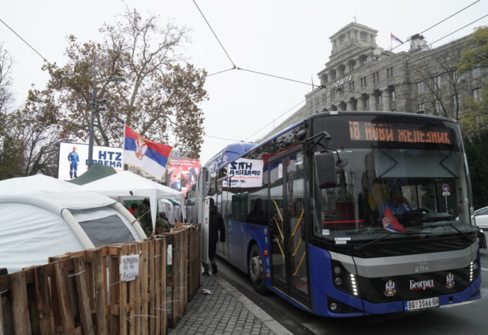 Ukida se i drugo stajalište gradskog prevoza kod Glavne pošte u Beogradu zbog radova u Takovskoj ulici
