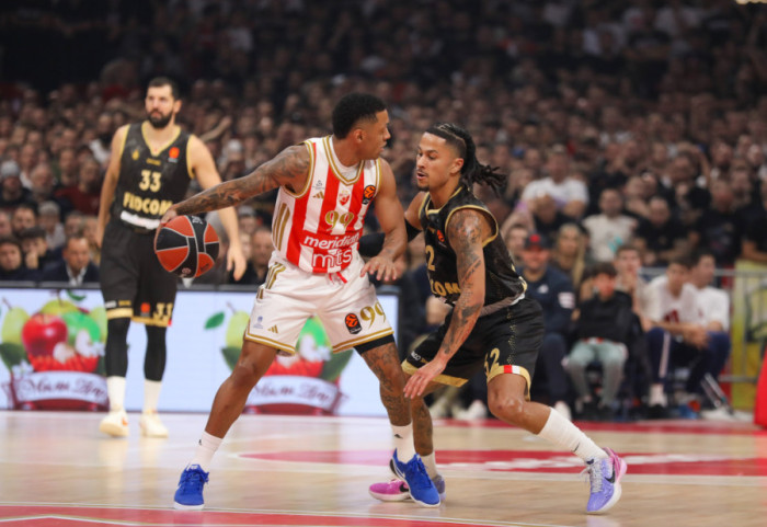 Zvezda savladala Monako u meču 11. kola Evrolige