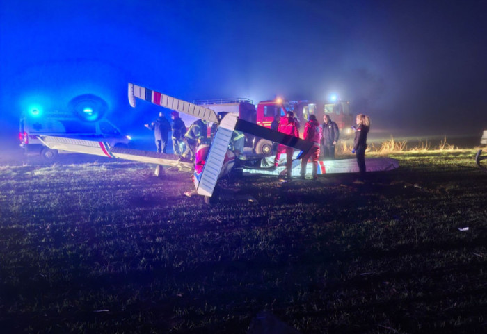 Pala sportska letelica kod aerodroma u Subotici: Jedan član posade poginuo, drugi povređen