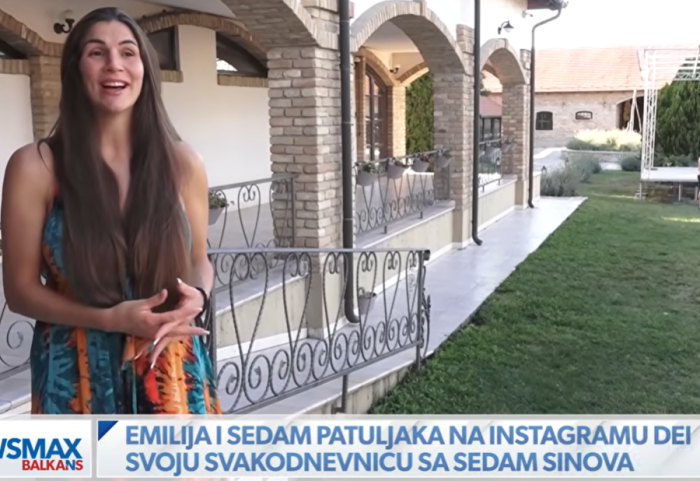 Emilija i njenih "sedam patuljaka": Život sa decom pun dinamike, ali i topline koja se retko sreće