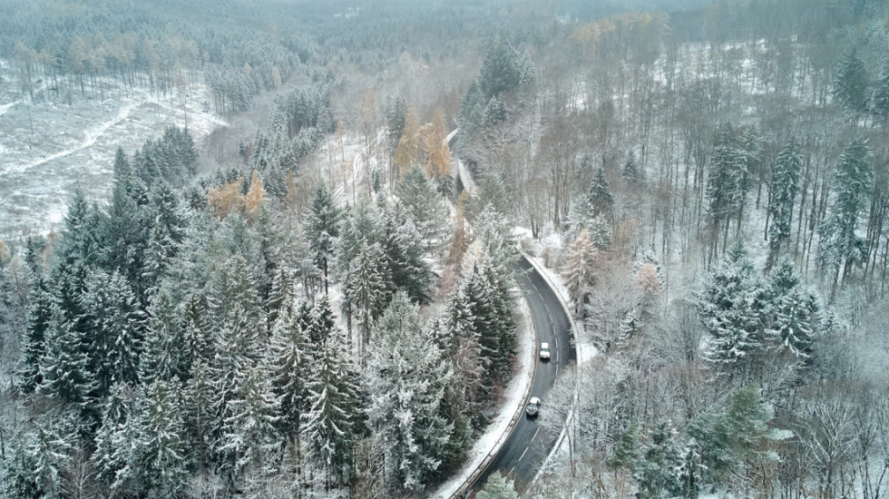 RHMZ upozorava na jači sneg u brdsko-planinskim predelima do subote